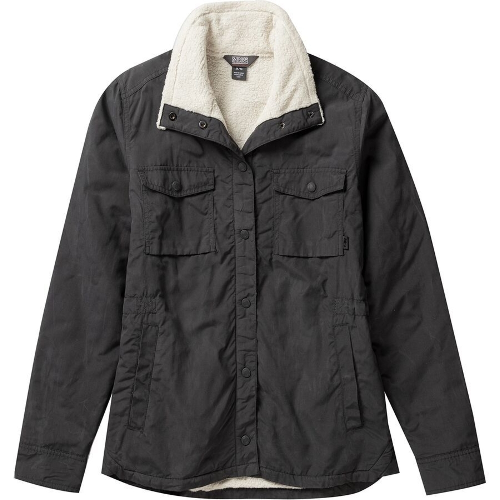 Outdoor Research Black Utility Jacket with Cream Lining